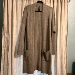 Athleta spirit wool cashmere wrap side L